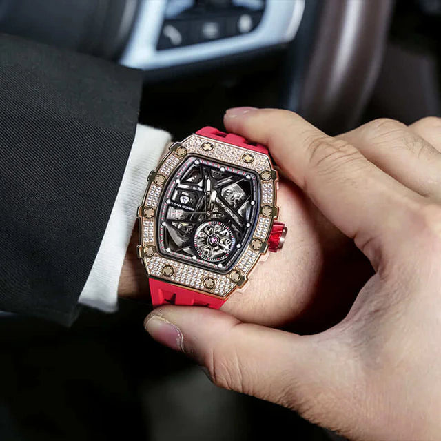 Серия Élémentaire — Автоматические часы с кубическим цирконием